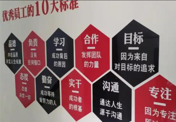 蓝田公司文化墙的作用